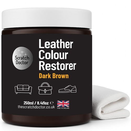 Dark brown leather - dark,