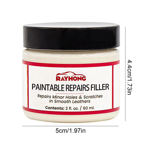 Leather repair filling paste - filling,
