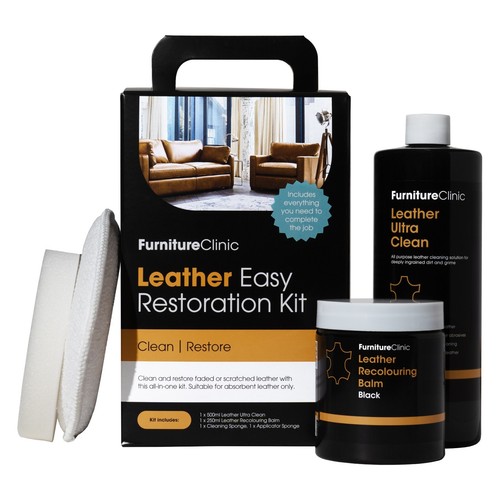 Easy leather restoration kit - restoration,