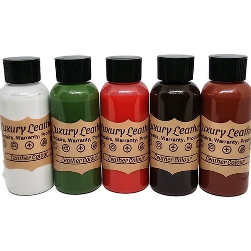 Leather dye repair pain - &,