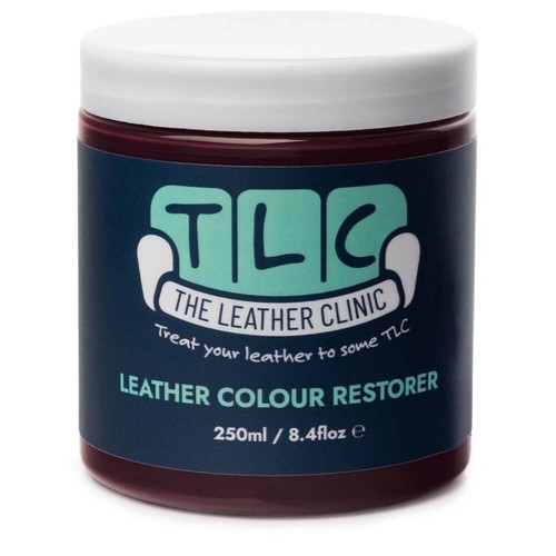 Maroon 250ml leather dye - leather,