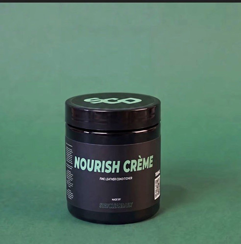 Nourish crème leather handbag