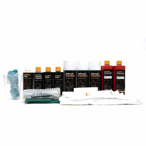 Leather paint kit colouring - leather,