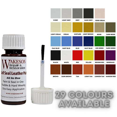 Leather touch paint - up,