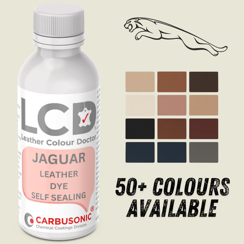 Jaguar leather dye paint - leather,
