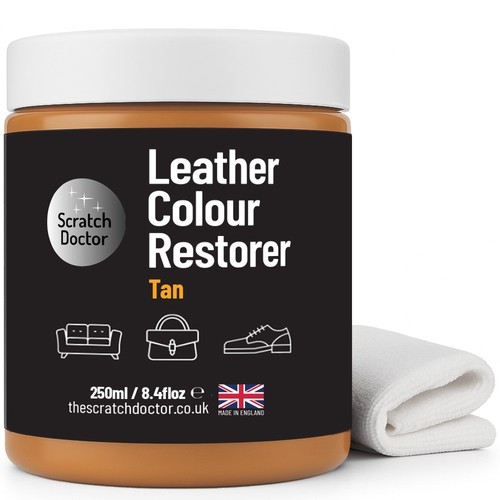 Tan leather restorer balm - restorer,